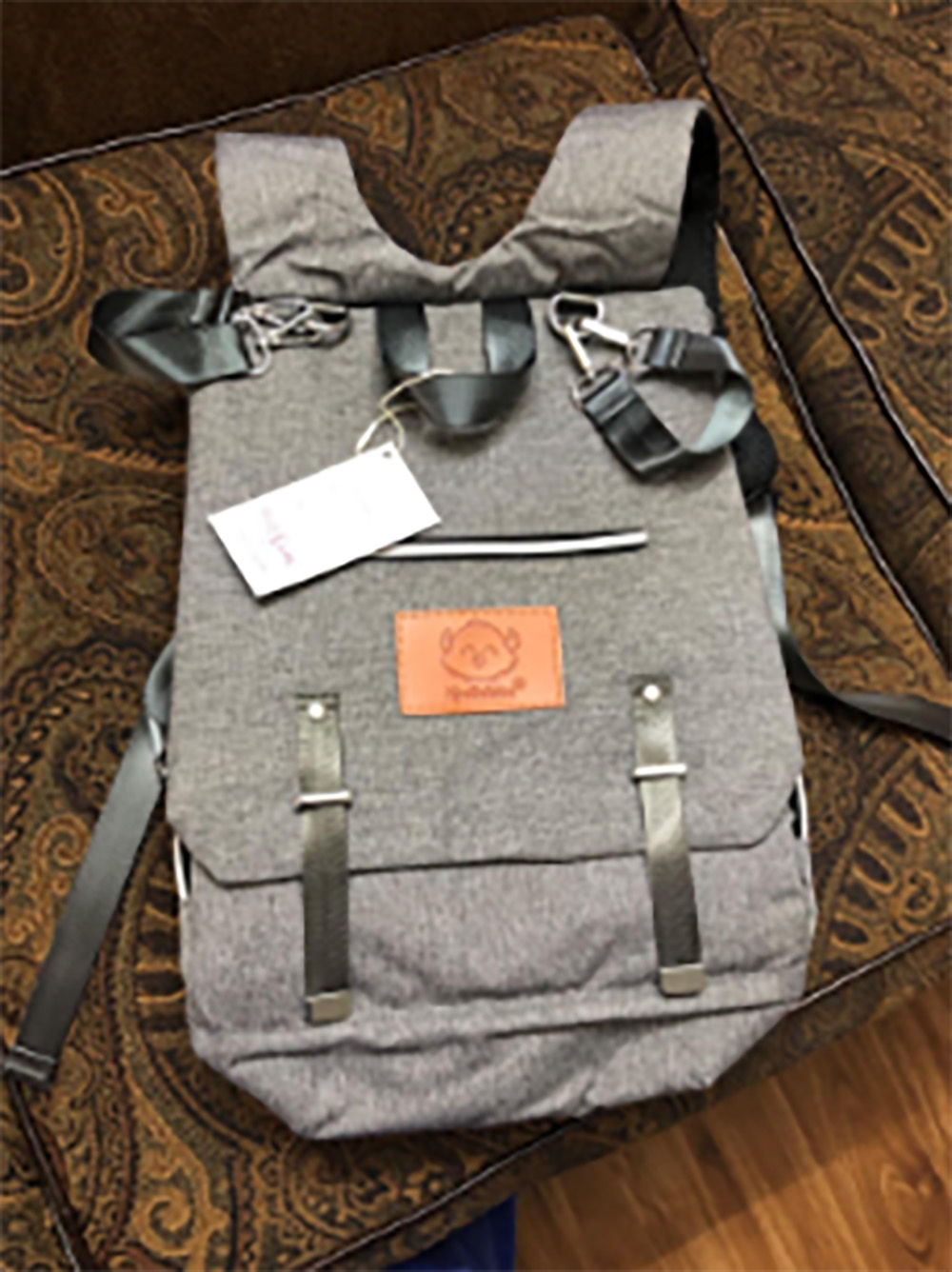 Customer photo review of Explorer Diaper Backpack (40% Off NOW!)