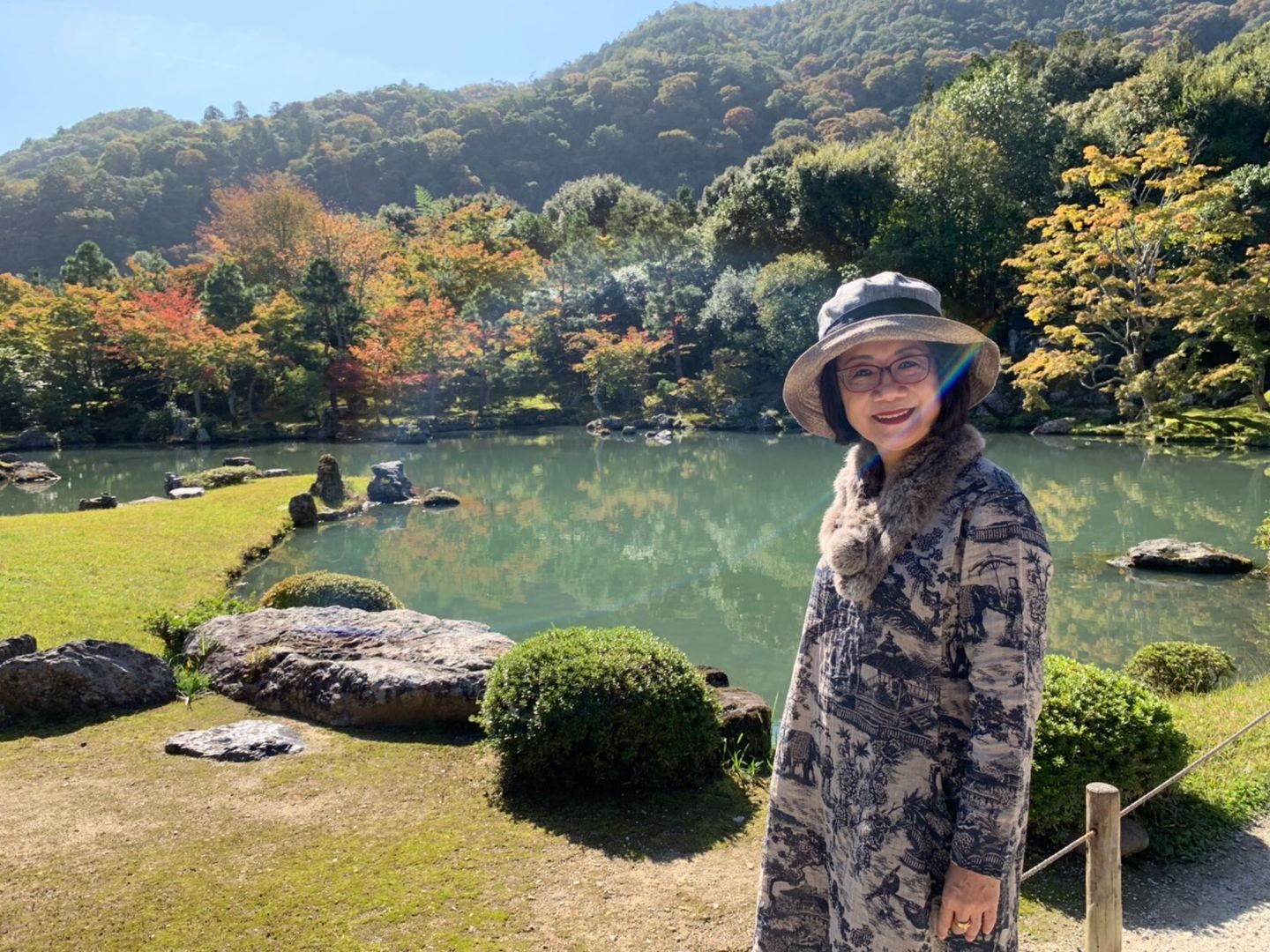 Customer photo review of Plus Size - Printing 100%Cotton Dress Robe