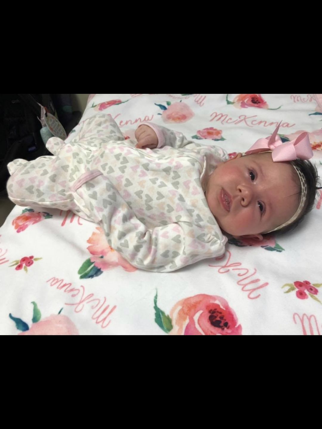 Customer photo review of Deer baby blanket, Woodland blanket, Personalized baby boy blanket, Fleece