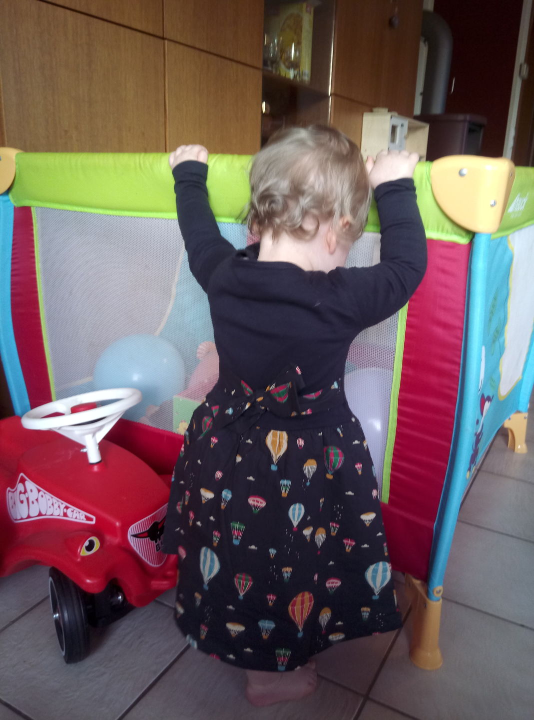 Customer photo review of Higher Ground Little Twirler Dress
