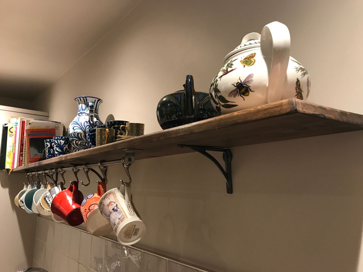 Customer photo review of 6 Inch Ironbridge Cast Iron Shelf Bracket