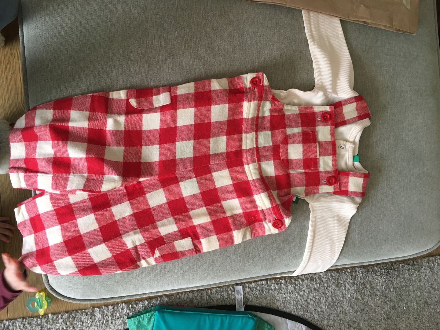 Customer photo review of Fireside Classic Dungarees