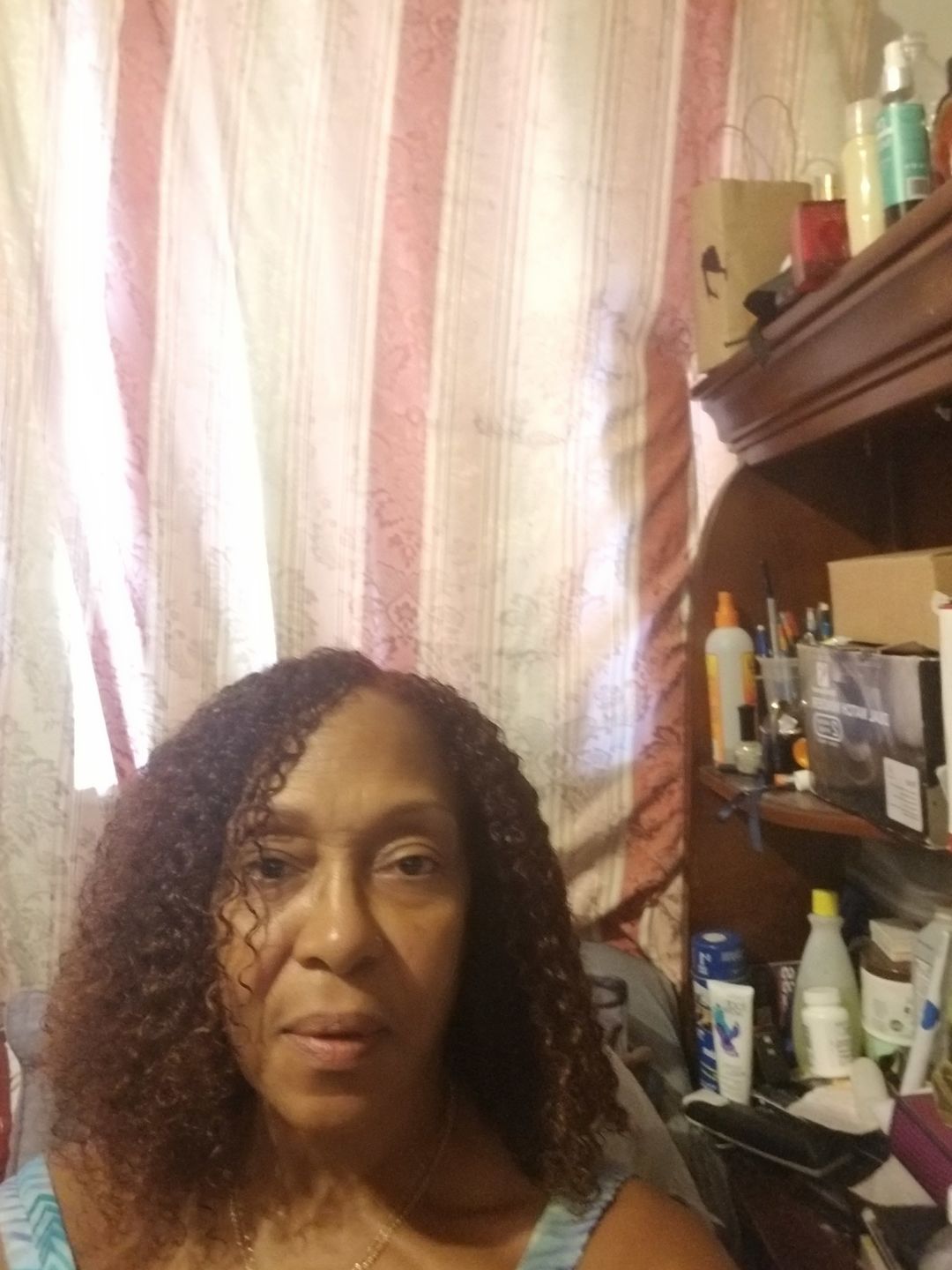 Customer photo review of Defining Flaxseed Gel for Curly Hair with Organic Argan Oil for Softening and Lemon Creme Fragrance