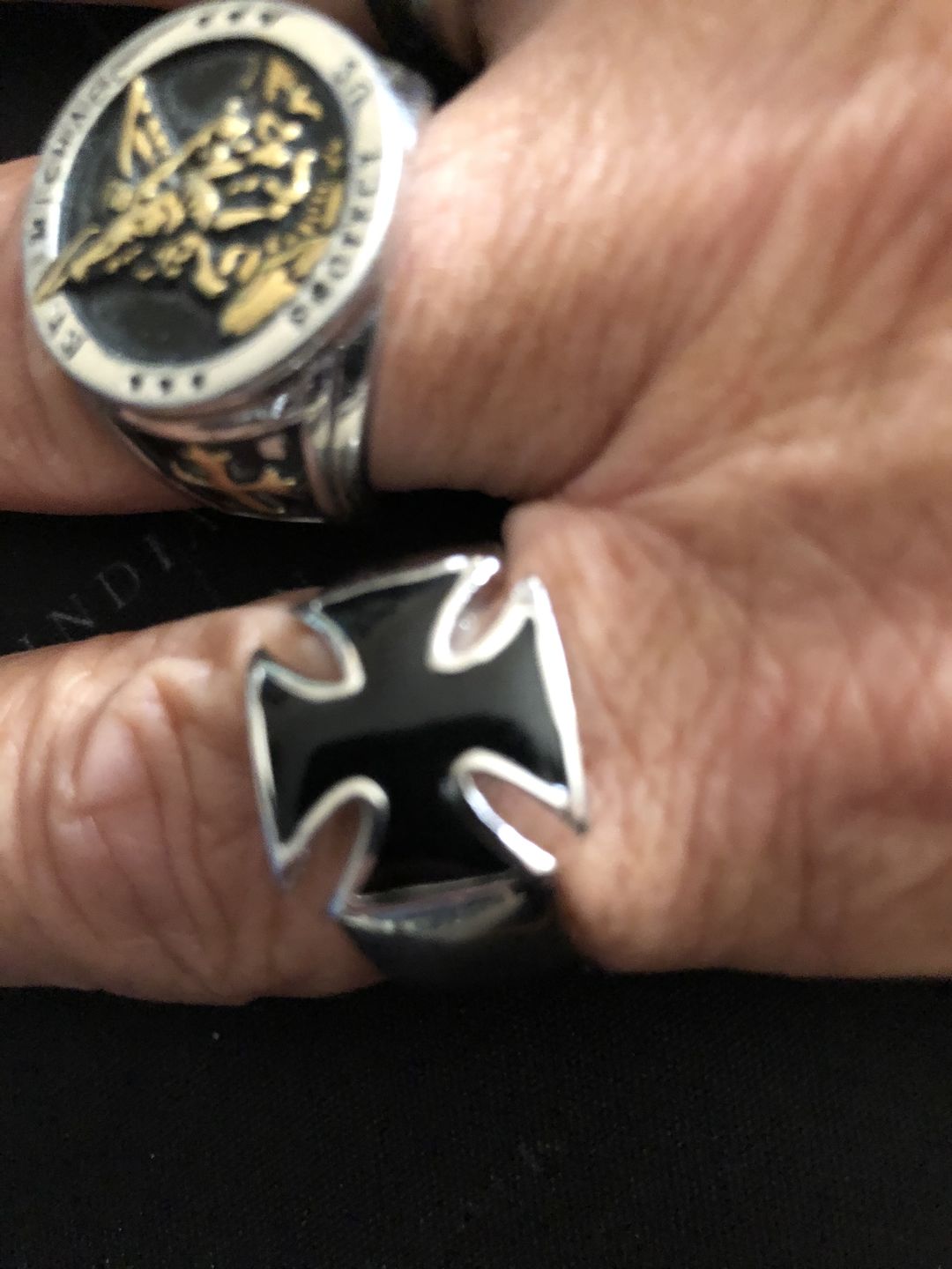 Customer photo review of Bague de l'Archange Michel