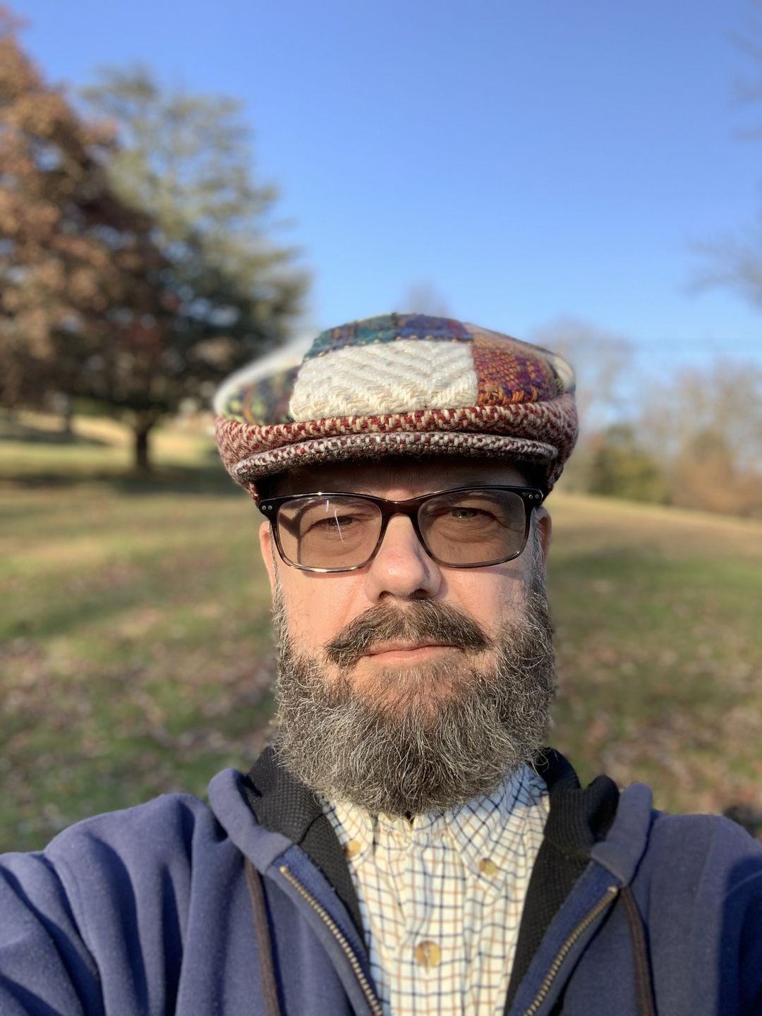 Customer photo review of Vintage Cap Heavy Patchwork Tweed - LIMITED EDITION