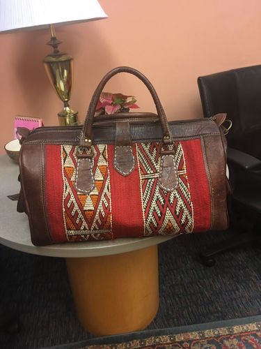 kilim travel bag