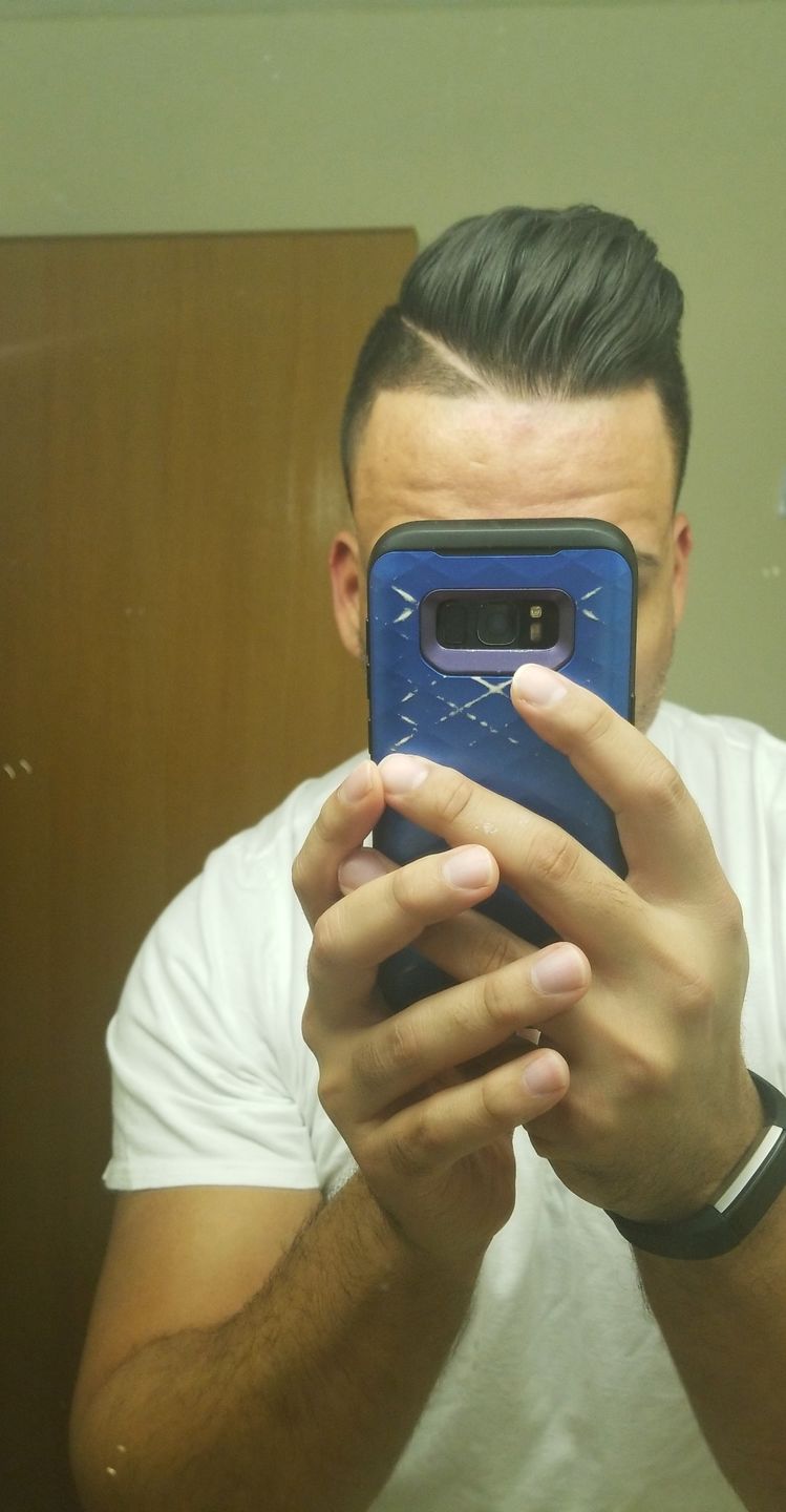 Customer photo review of TheSalonGuy CRAFTED Extreme Hold Matte Hair Paste – Maximum Control with a Matte Finish – 4oz