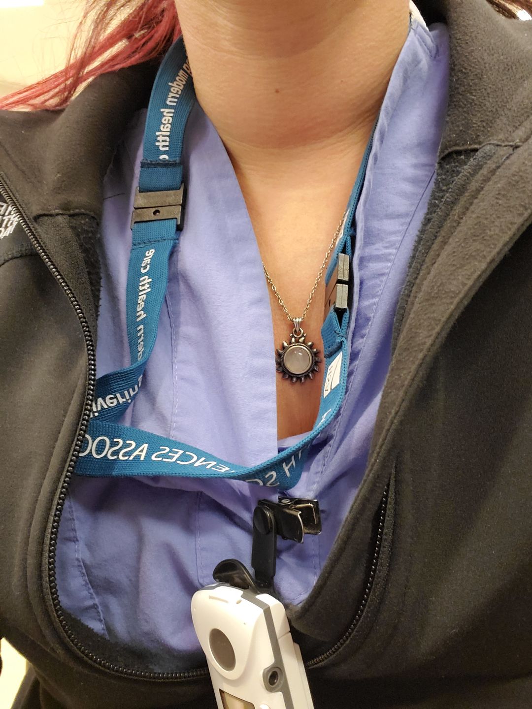 Customer photo review of 925 Sterling Silver & Natural Moonstone Sunshine Necklace