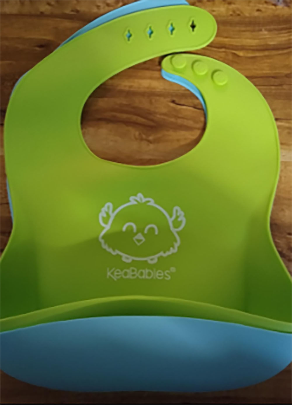 Customer photo review of Silicone Bibs