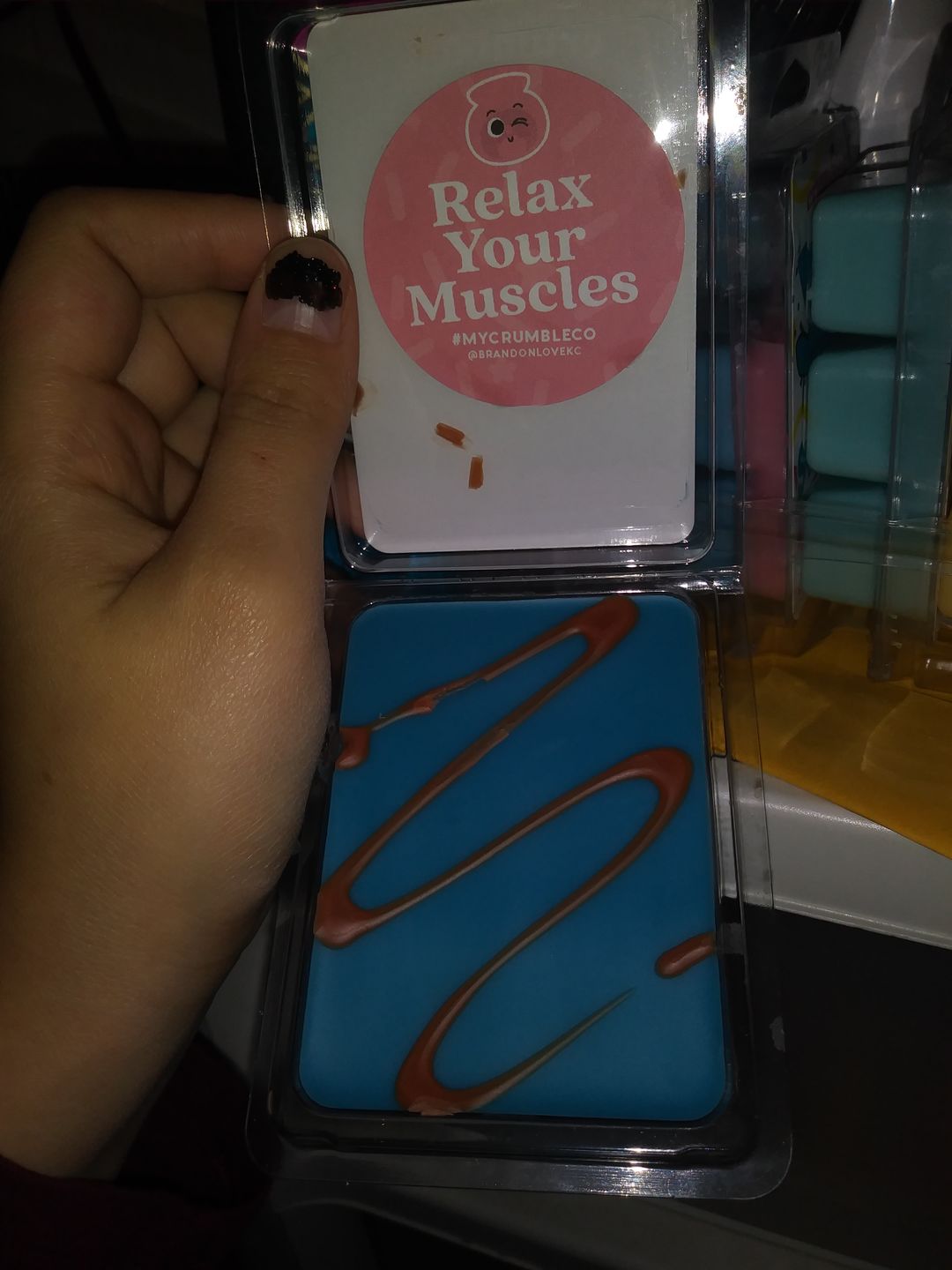 Customer photo review of Petrichor Wax Melts