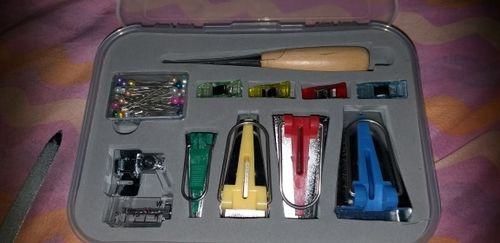 Customer photo review of Love Sew Bias Tape Maker Kit