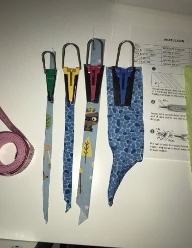 Customer photo review of Love Sew Bias Tape Maker Kit