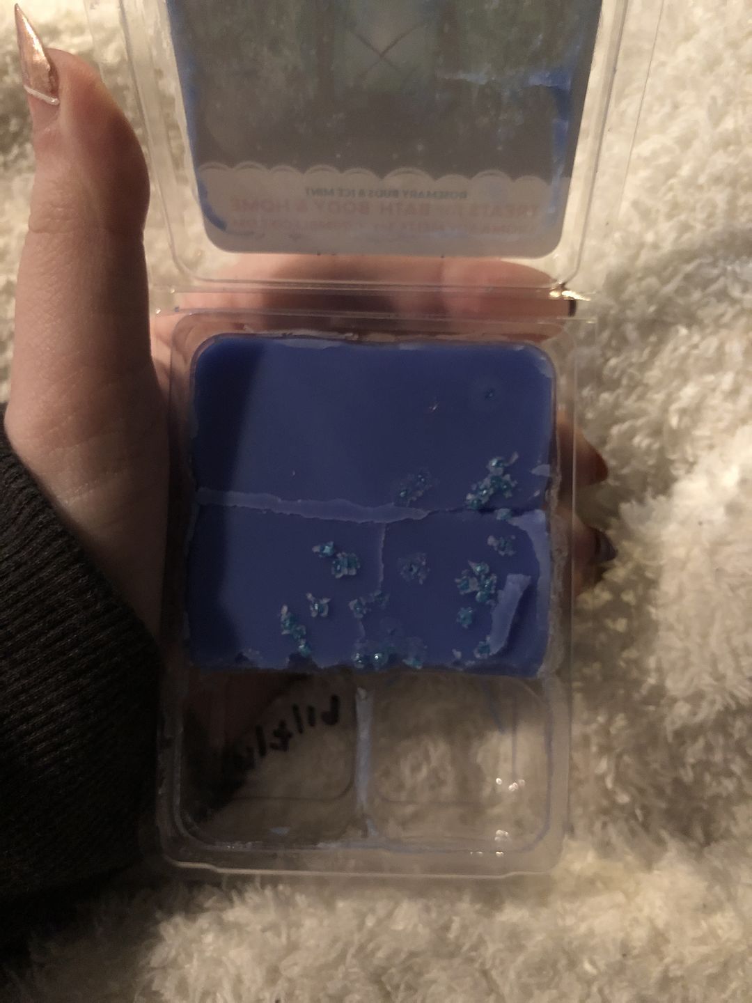 Customer photo review of Fairy Dust Wax Melts