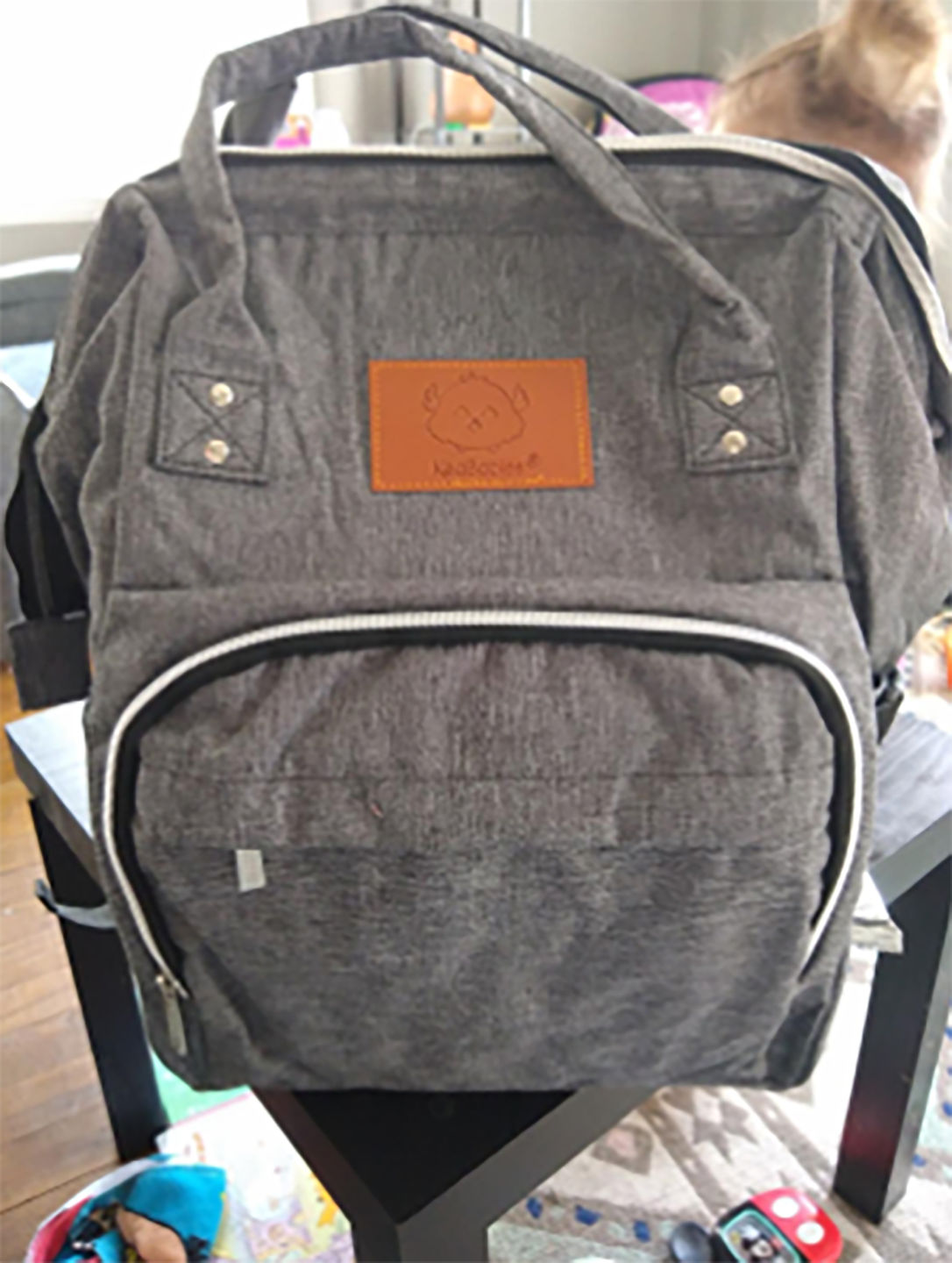 Customer photo review of Original Diaper Backpack