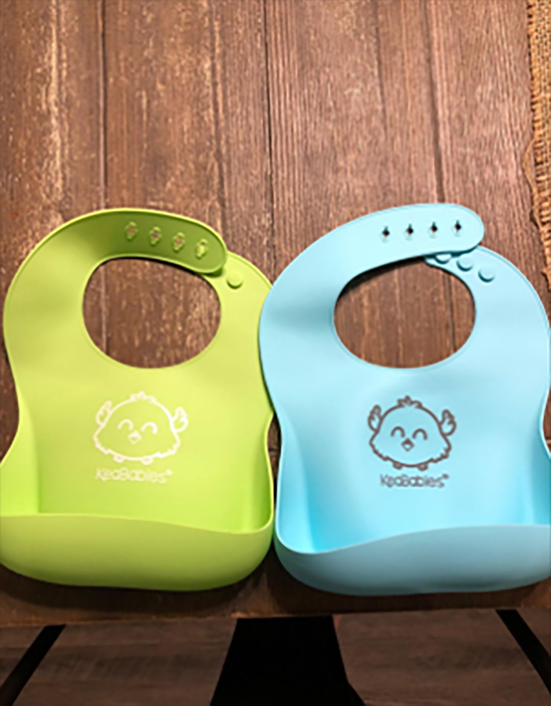 Customer photo review of Silicone Bibs