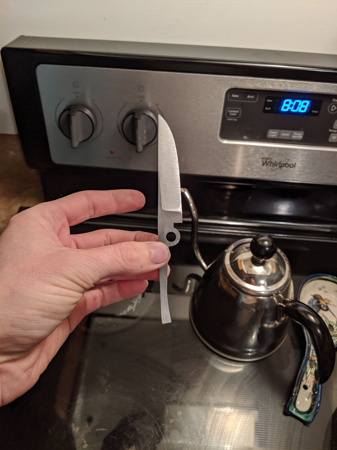Customer photo review of 2" x 48" Sanding Belts for Stock Removal