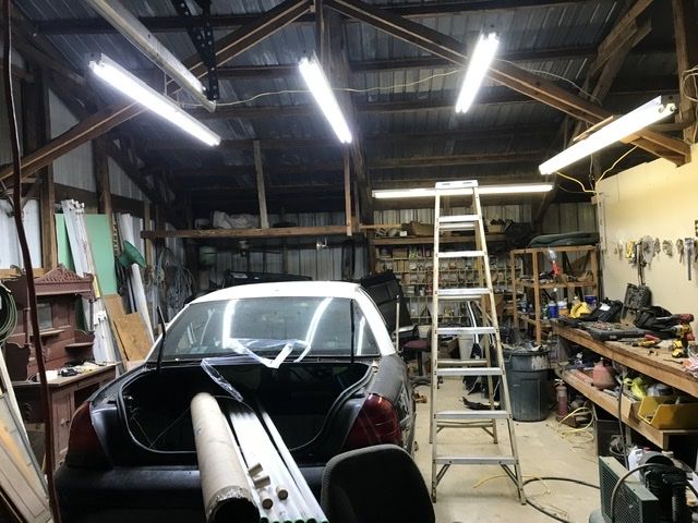 Customer photo review of T8 8ft 40W LED Tube Light 4800 Lumens Single Pin 6500K Clear