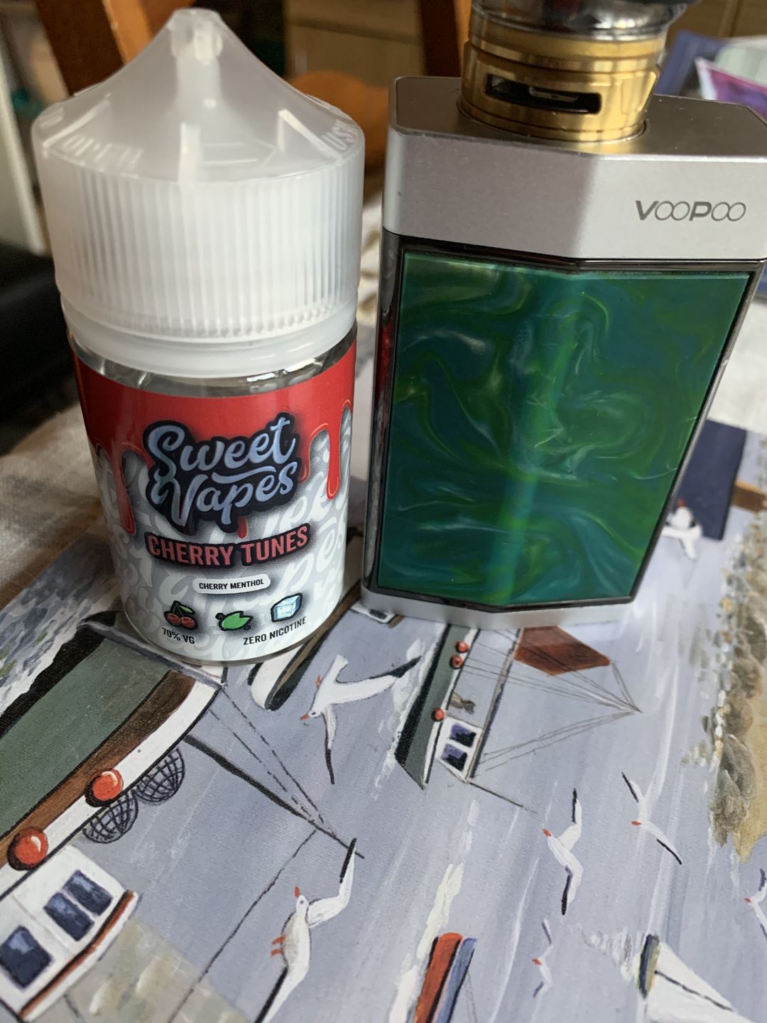 Customer photo review of Cherry Tunes