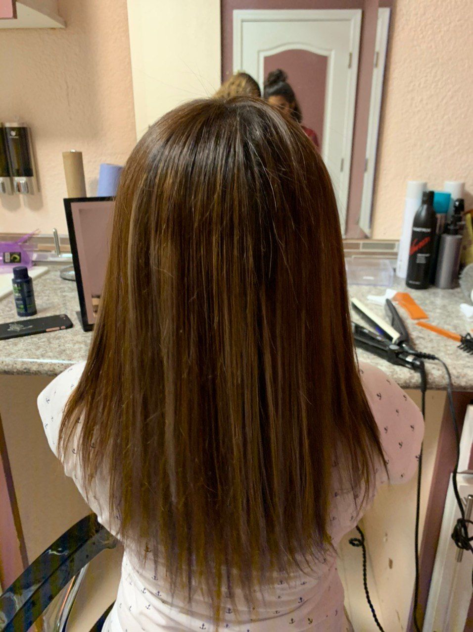 Customer photo review of Kit Bio Tanix Extreme Hair Streight Treatment 3x100ml - Prime Pro