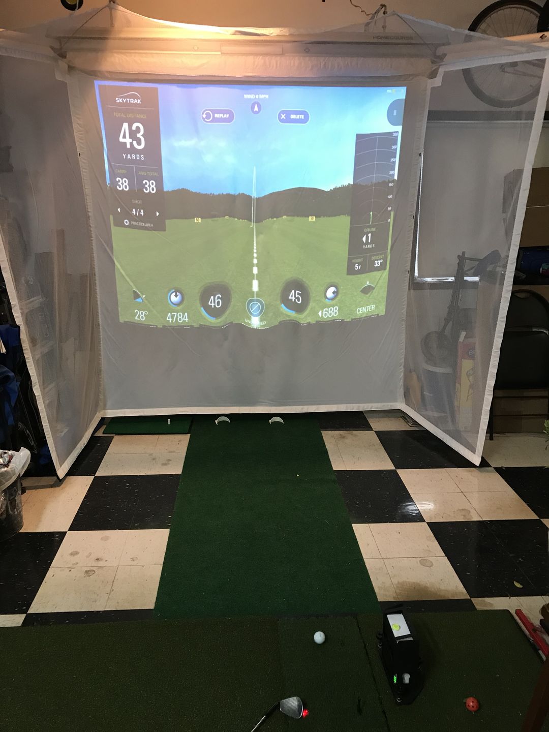 Customer photo review of Optoma OCM815W Short Throw Projector Ceiling Mount