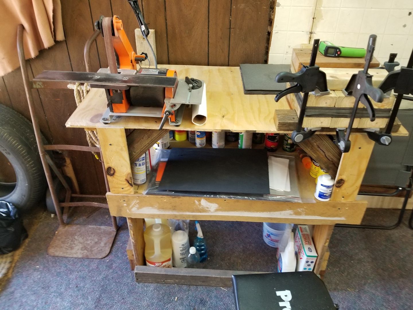 Customer photo review of 1" x 30" Sanding Belts for Profiling & Sharpening