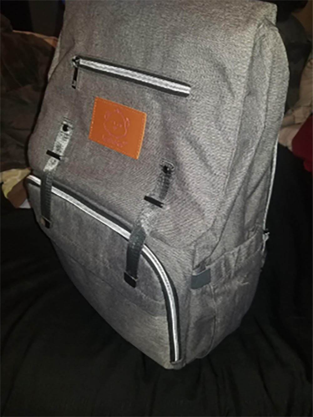 Customer photo review of Explorer Diaper Backpack (40% Off NOW!)