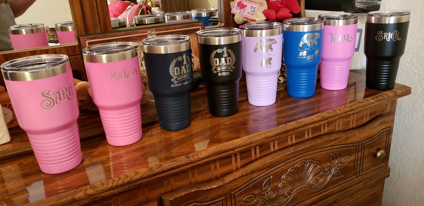 Customer photo review of PERSONALIZED Mama Bear Premium Tees