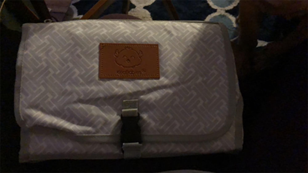 Customer photo review of EZEE Diaper Mat