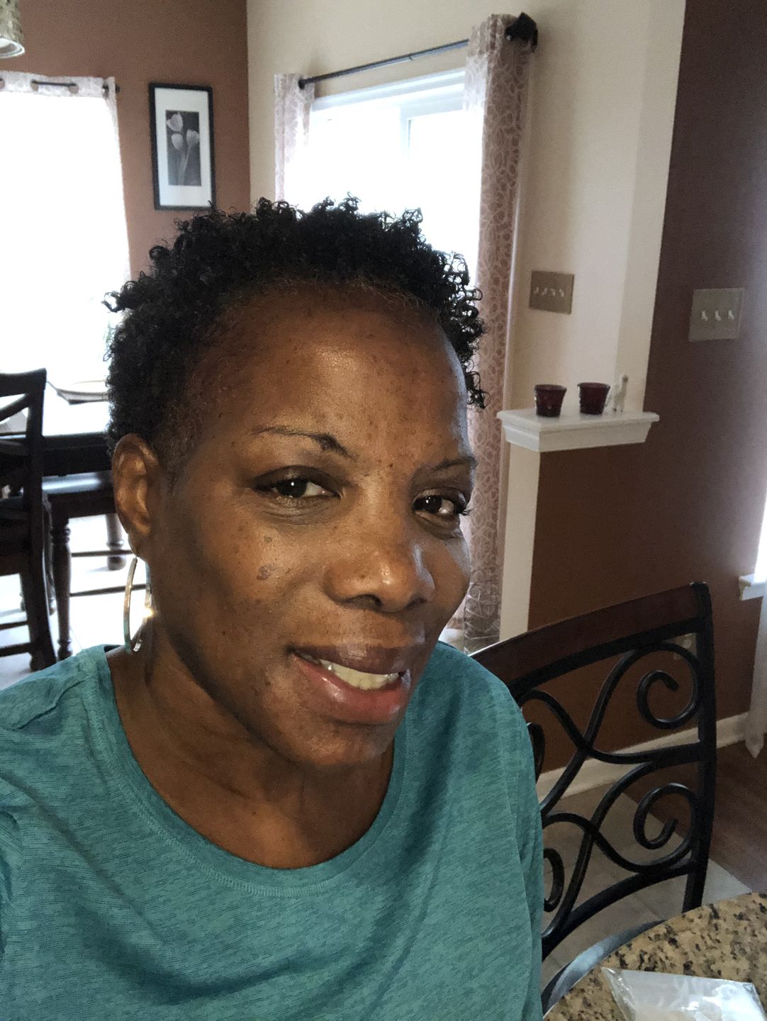 Customer photo review of SPF 30 Brightening Moisturizer