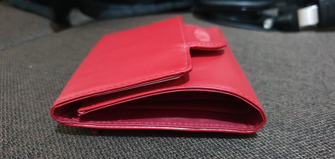 Customer photo review of Leather Trixie Cherry