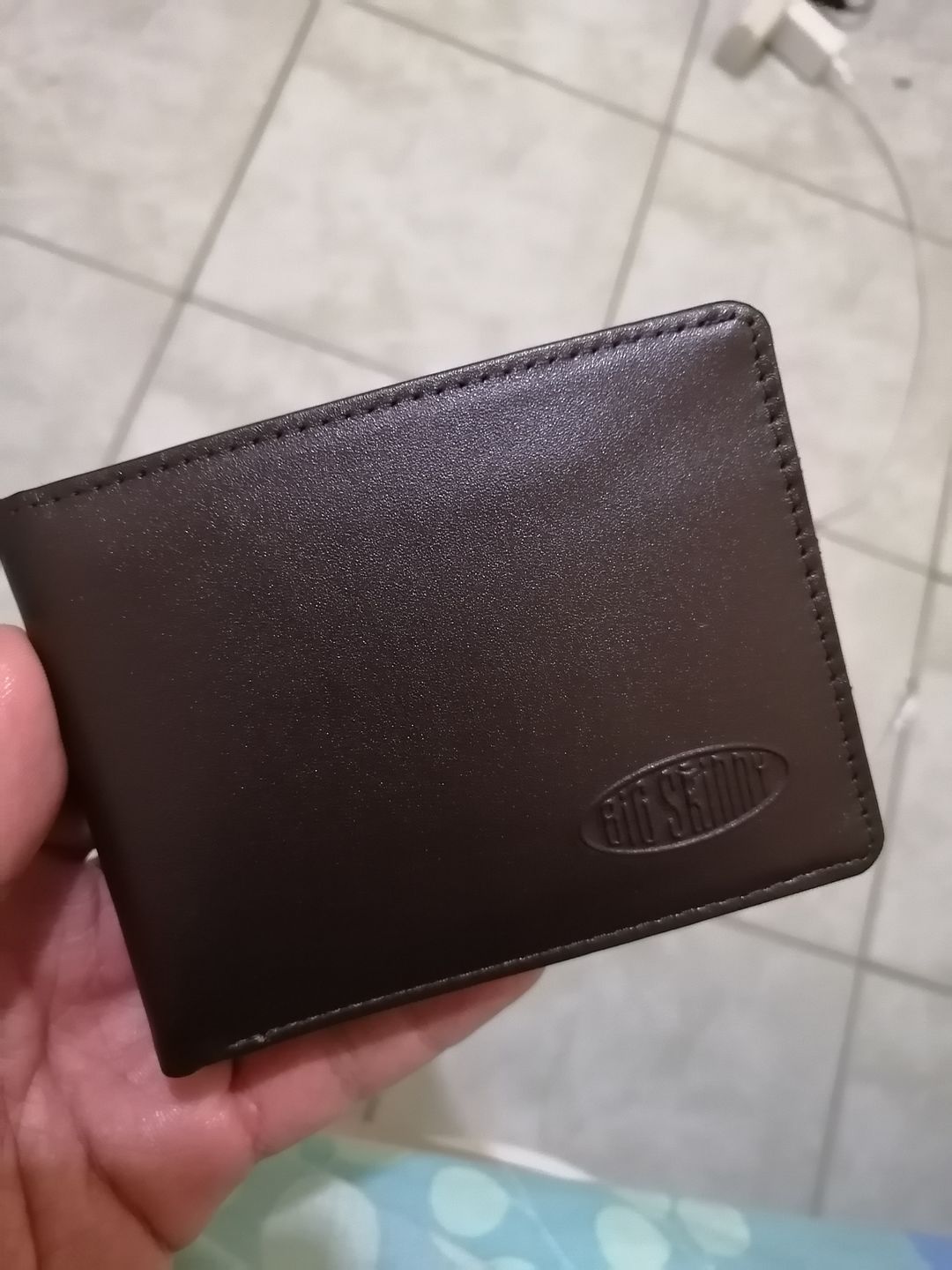 Customer photo review of Leather L-Shape Brown
