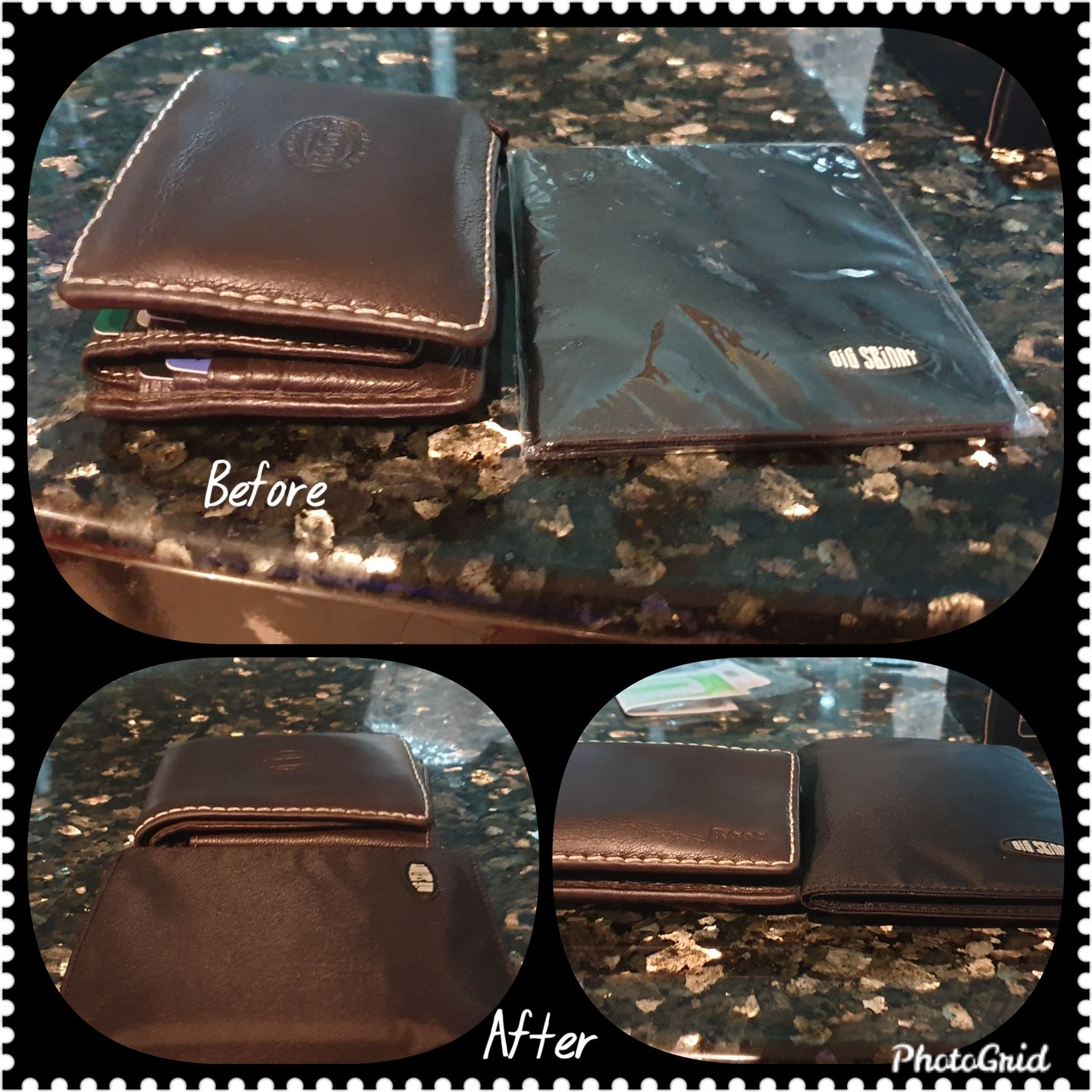 Customer photo review of RFID Hipster Black