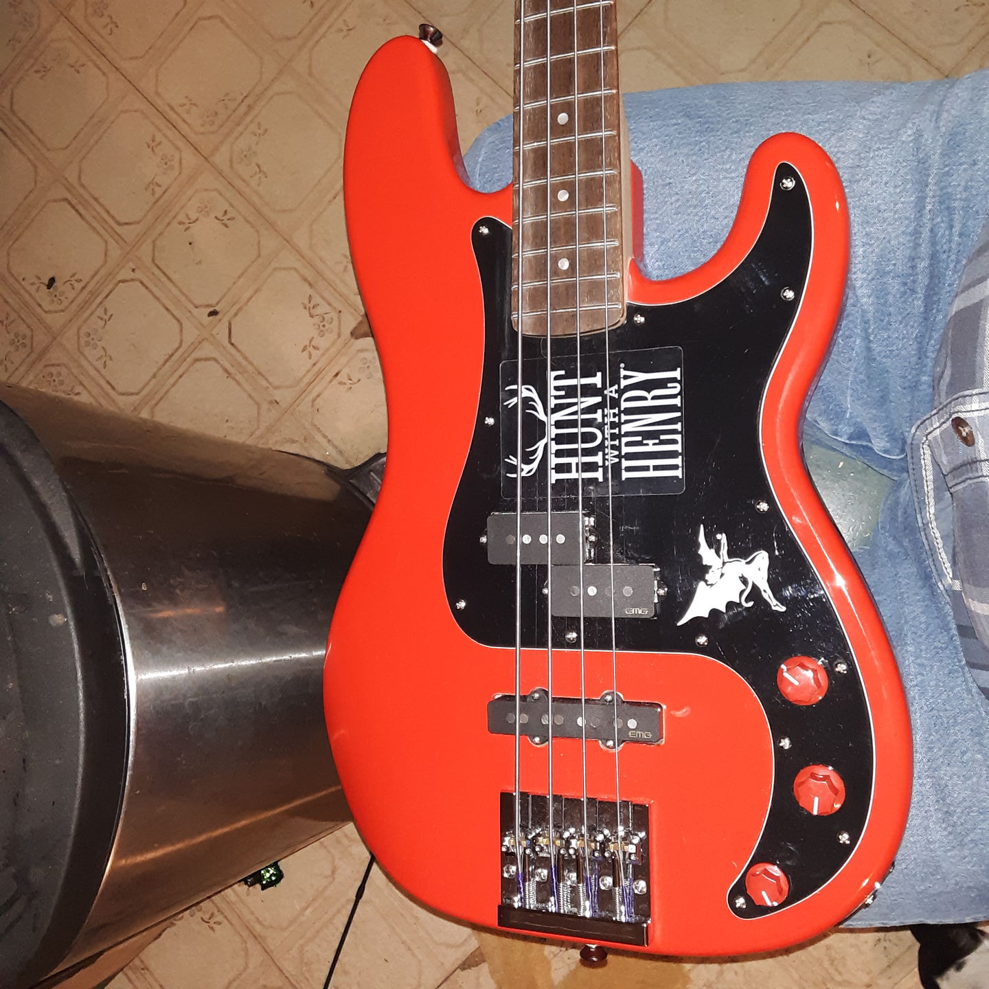 Customer photo review of 4 String KickAss™ Bass Bridge
