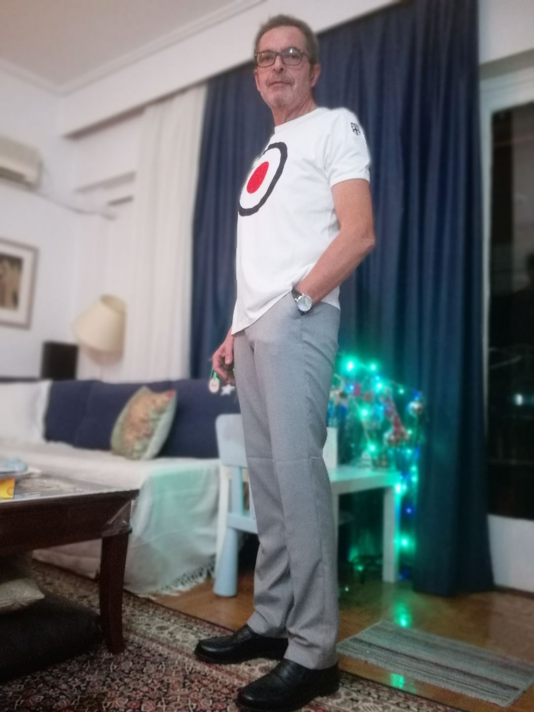 Customer photo review of Trousers - Dogtooth Check