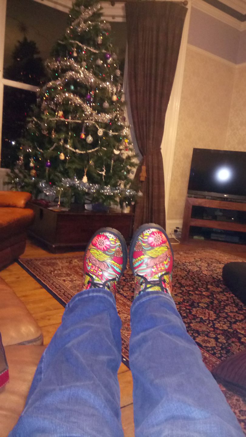 Customer photo review of Happy Day Boots
