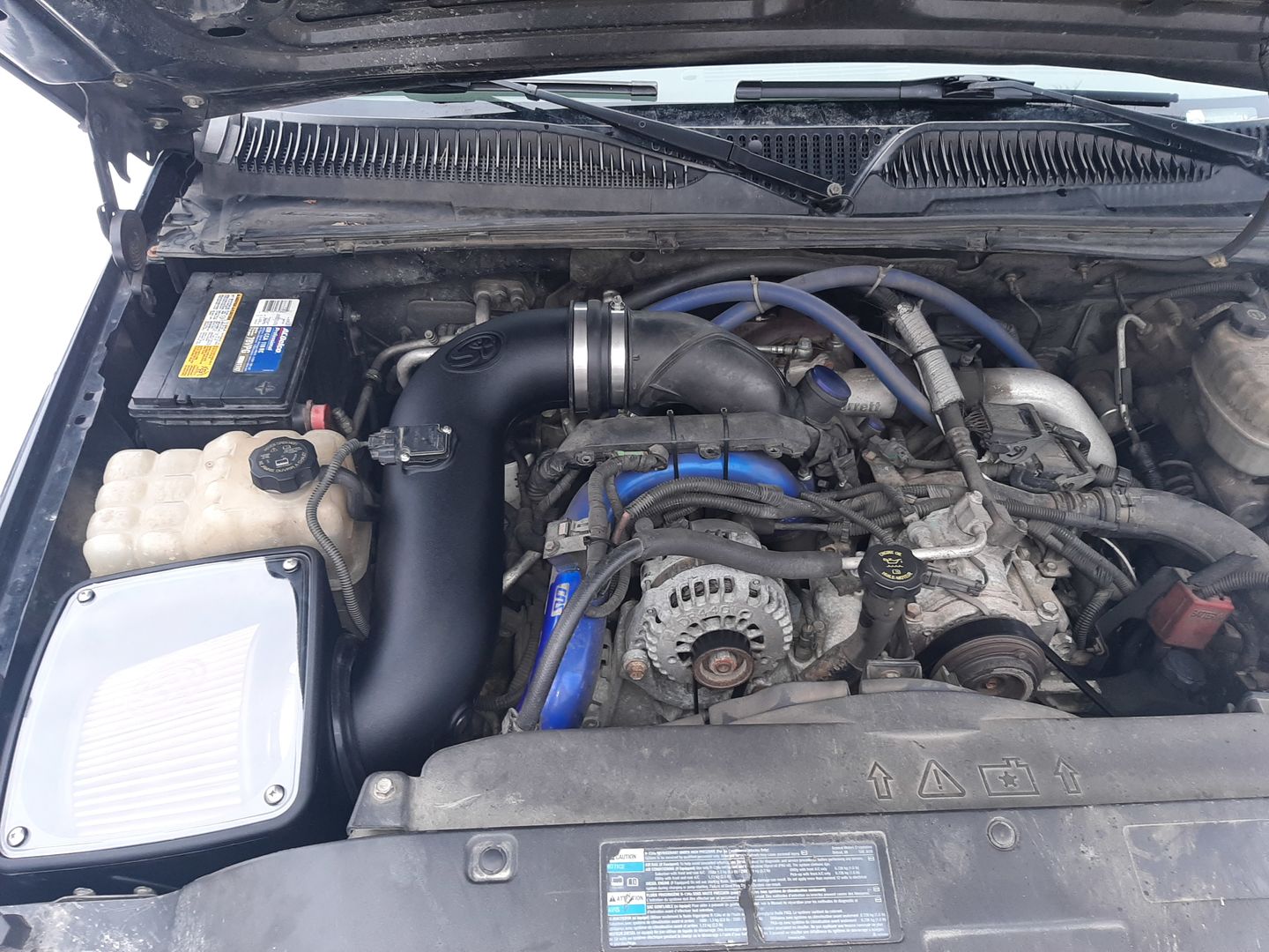 Customer photo review of 2006-2007 Duramax S&B Cold Air Intake Kit (75-5080)