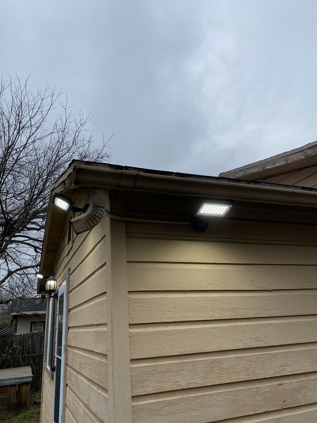 Customer photo review of LED Flood Light - 50W Knuckle Mount - 5700K - Bronze
