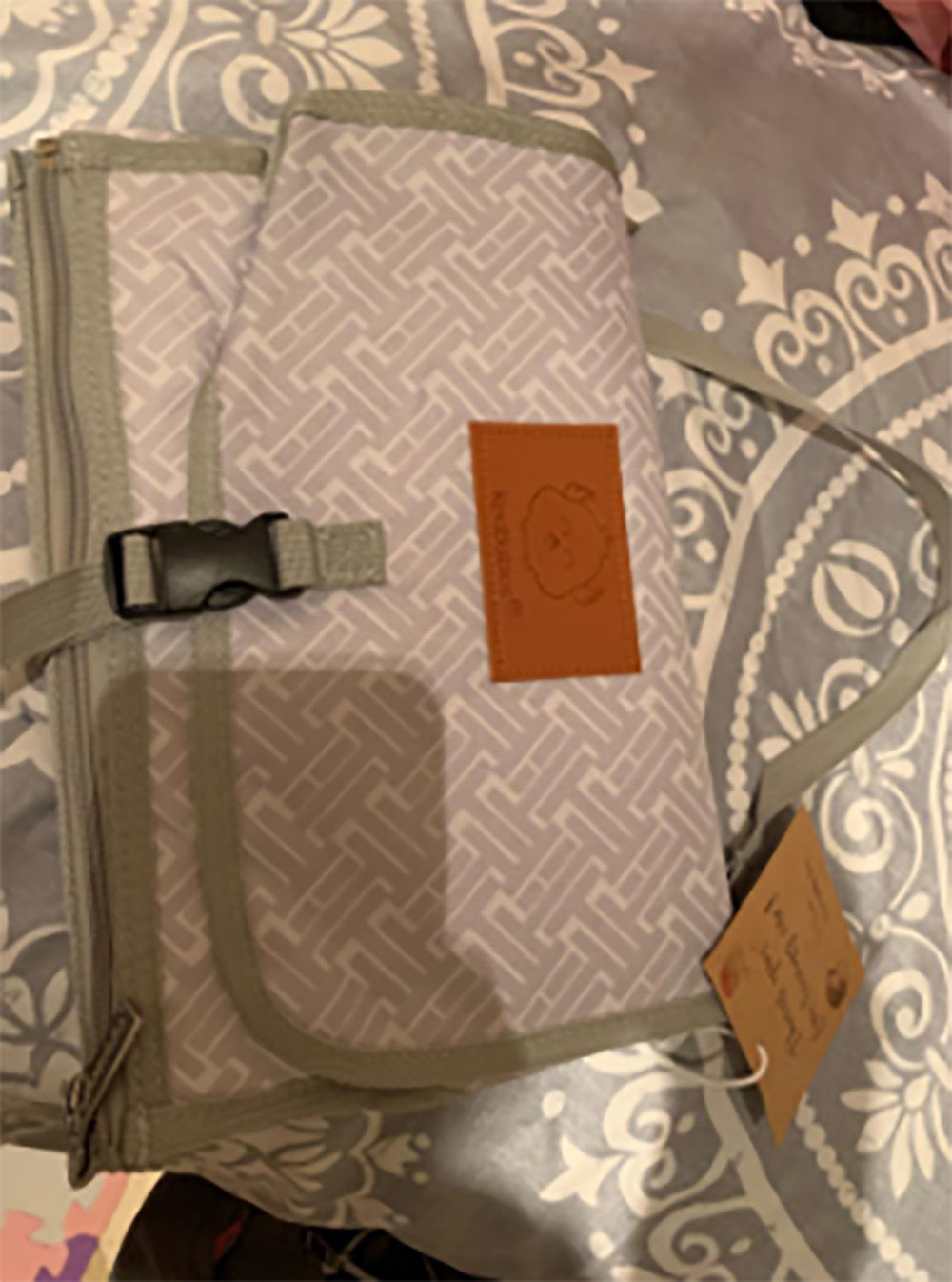 Customer photo review of EZEE Diaper Mat