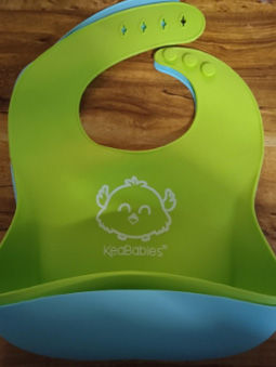 Customer photo review of Silicone Bibs
