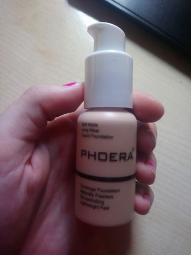 Laís N. review of Base Phoera Matte 30mL Alta Cobertura
