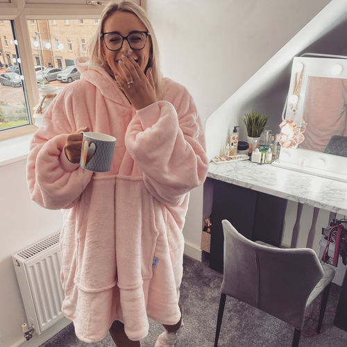 Pink oodie uk Clearance