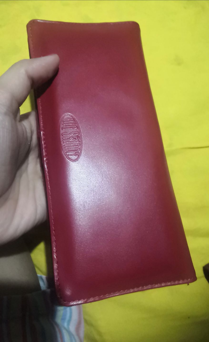 Customer photo review of Leather Executive Red