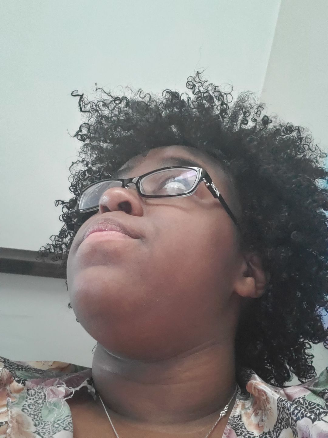 Customer photo review of Curly Hair Shampoo with Aloe Vera for Moisturizing Hair with Lavender Fragrance