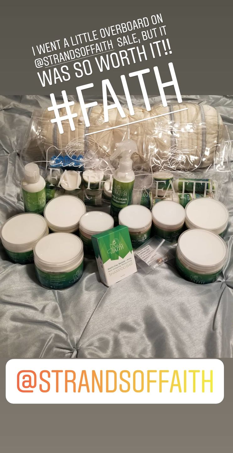 Customer photo review of Big Faith Travel Size/Gift Set