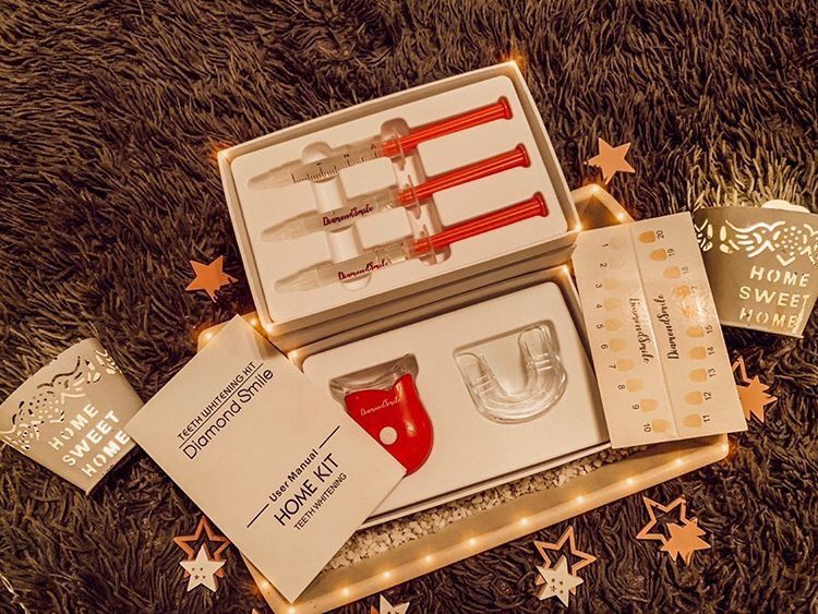 Customer photo review of Premium Zahnbleaching Set