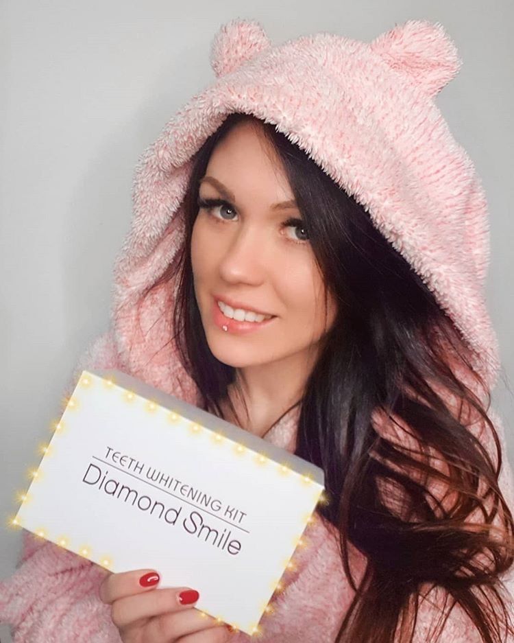Customer photo review of Premium Zahnbleaching Set