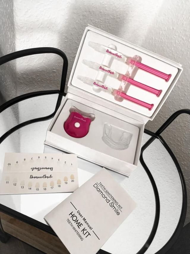 Customer photo review of Premium Zahnbleaching Set
