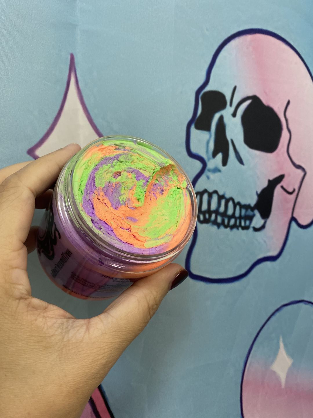 Customer photo review of Halloween Candy Whipped Soap