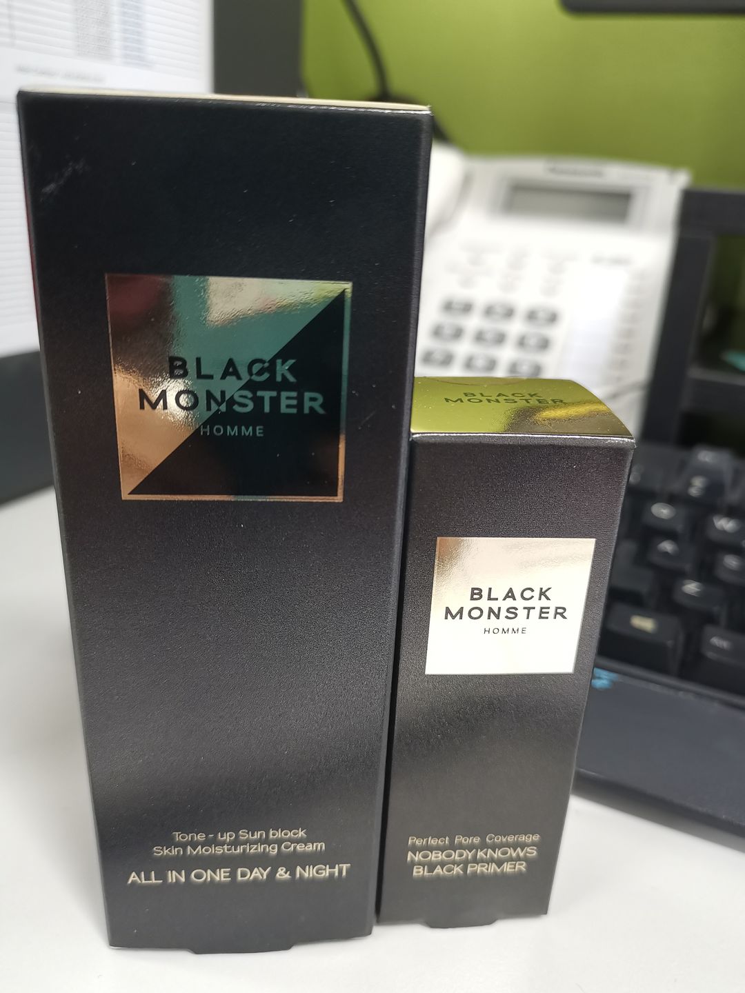 Customer photo review of Black Monster All-in-One Day & Night