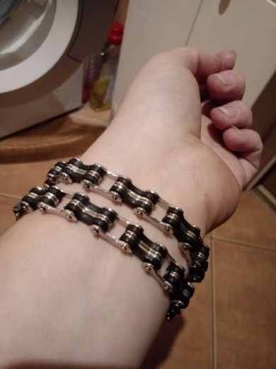 Customer photo review of Cycolinks Classic Chain Bracelet